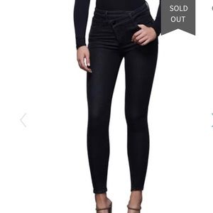 Good American high waist Black jeans sz 6/28